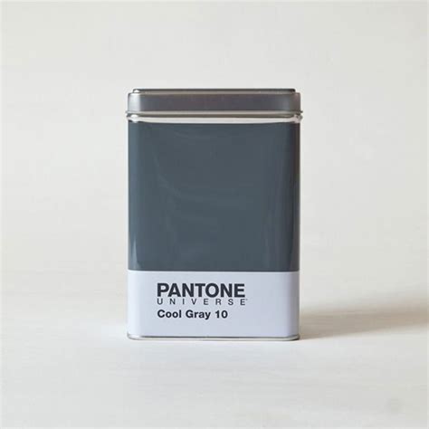 Pantone Metal Kitchen Box Cool Gray 10 CG10 